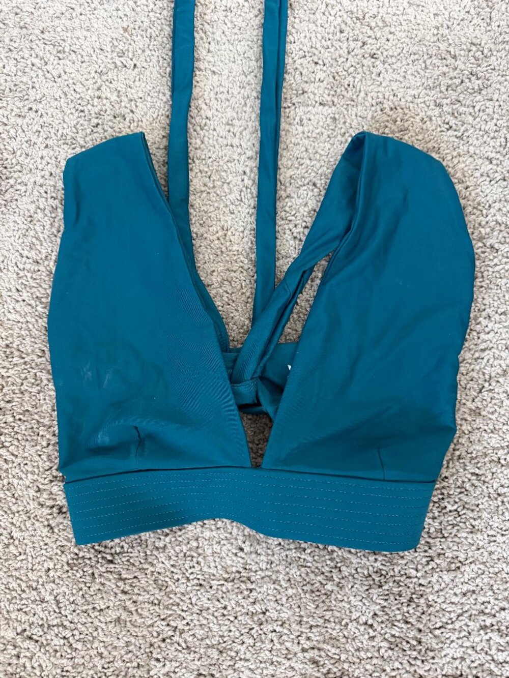 Wild Isles Swim Vita V Top - Amalfi Blue